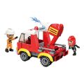 Qman Mine City Fire Line W12011-1 Lightweight Fire Truck