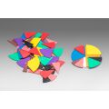 Wissner Circular sections for teaching fractions 71 pcs
