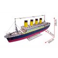 Woodcraft Wooden 3D Puzzle Titanic