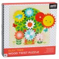 Petit Collage Puzzle Cogs Tree