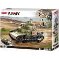Sluban Army M38-B0711 Medium Italian Tank 2in1