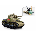Sluban Army M38-B0711 Medium Italian Tank 2in1