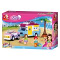 Sluban Girls Dream Holidays M38-B0606 Car and Caravan