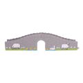 Bigjigs Rail Farm Bridge with Tunnel
