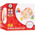 Bigjigs Baby Roller with shapes