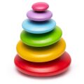 Bigjigs Baby Balancing Game Settling Colored Pebbles