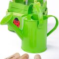 Bigjigs Toys Garden tool set in canvas bag green