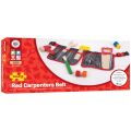 Bigjigs Toys Wooden tools on red belt