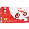 Bigjigs Toys Red Wooden Bouncer