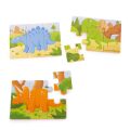 Bigjigs Toys Puzzle 3in1 Dinosaurs