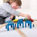 Bigjigs Rail Wooden Track Set Bridge Construction