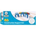 Bigjigs Rail Wooden Track Set Bridge Construction