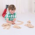 Bigjigs Rail Wooden Track Set 24 Pieces