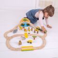 Bigjigs Rail Wooden Safari Train Track