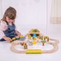 Bigjigs Rail Wooden Safari Train Track