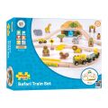 Bigjigs Rail Wooden Safari Train Track