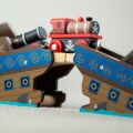 Bigjigs Rail Pirate Train + 3 tracks