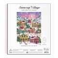 Galison Foil puzzle Joy Laforme Snowy Village 1000 pieces