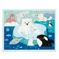 Mudpuppy Puzzle in a bag Ice friends 12 pieces