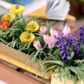 RoboTime 3D wooden jigsaw puzzle Miniature house Garden terrace