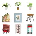 RoboTime 3D wooden jigsaw puzzle Miniature house Cafe
