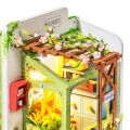 RoboTime 3D wooden jigsaw puzzle Miniature house Blooming spring