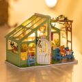 RoboTime 3D wooden jigsaw puzzle Miniature house Blooming spring