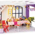 RoboTime 3D wooden jigsaw puzzle Miniature House Party in the dining room