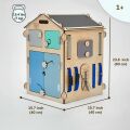 BusyKids Activity board Mint house