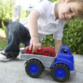 Green Toys Truck with racing car