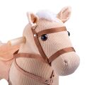 Bigjigs Toys Wooden Rocking Horse Beige