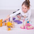 Bigjigs Toys Wooden furniture for dollhouse