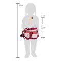 small foot Horse Care Set with Bag Red