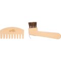 small foot Horse Care Set with Bag Red