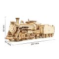 RoboTime 3D wooden puzzle Steam locomotive