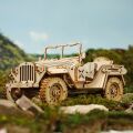 RoboTime 3D wooden puzzle Military jeep