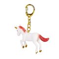 Mojo Keychain Unicorn in jump red