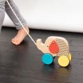 Petit Collage Jumbo wooden pulling elephant