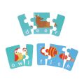 Petit Collage My first spelling puzzle with animals