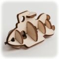 CuteWood Wooden 3D Puzzle Submarine