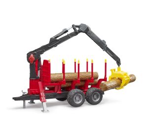 Bruder Wood transporter with hand