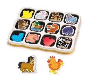 Quercetti Magnetic Jigsaw Farm