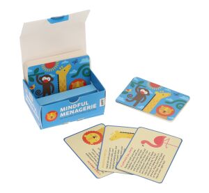 Petit Collage Cards for calming activities with animals