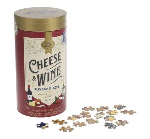 Ridley's Games Cheese and Wine Puzzle 500 pieces