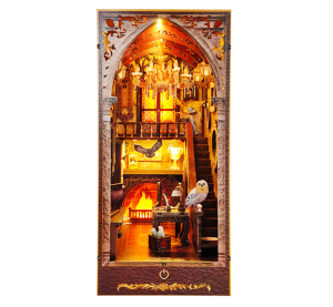 2Kids Toys DIY Book Nook Miniature house Magic House