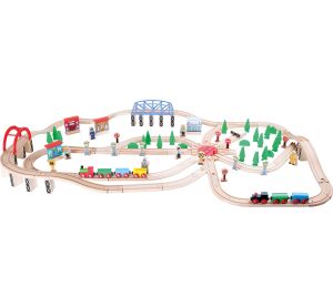 small foot Train track rail transport