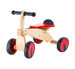 Small Foot Wooden Racing Bike Red