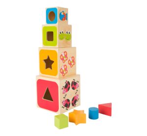 small foot Didactic ABC blocks