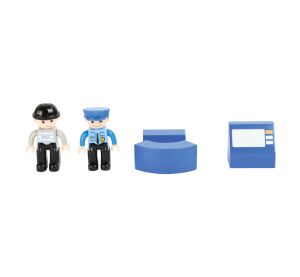 small foot Police station with accessories