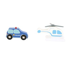 small foot Police station with accessories